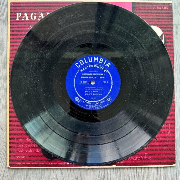 Vintage 50s Columbia Masterworks Zino Francescatti Plays Paganini & Saint-Saëns - Picture 5 of 6